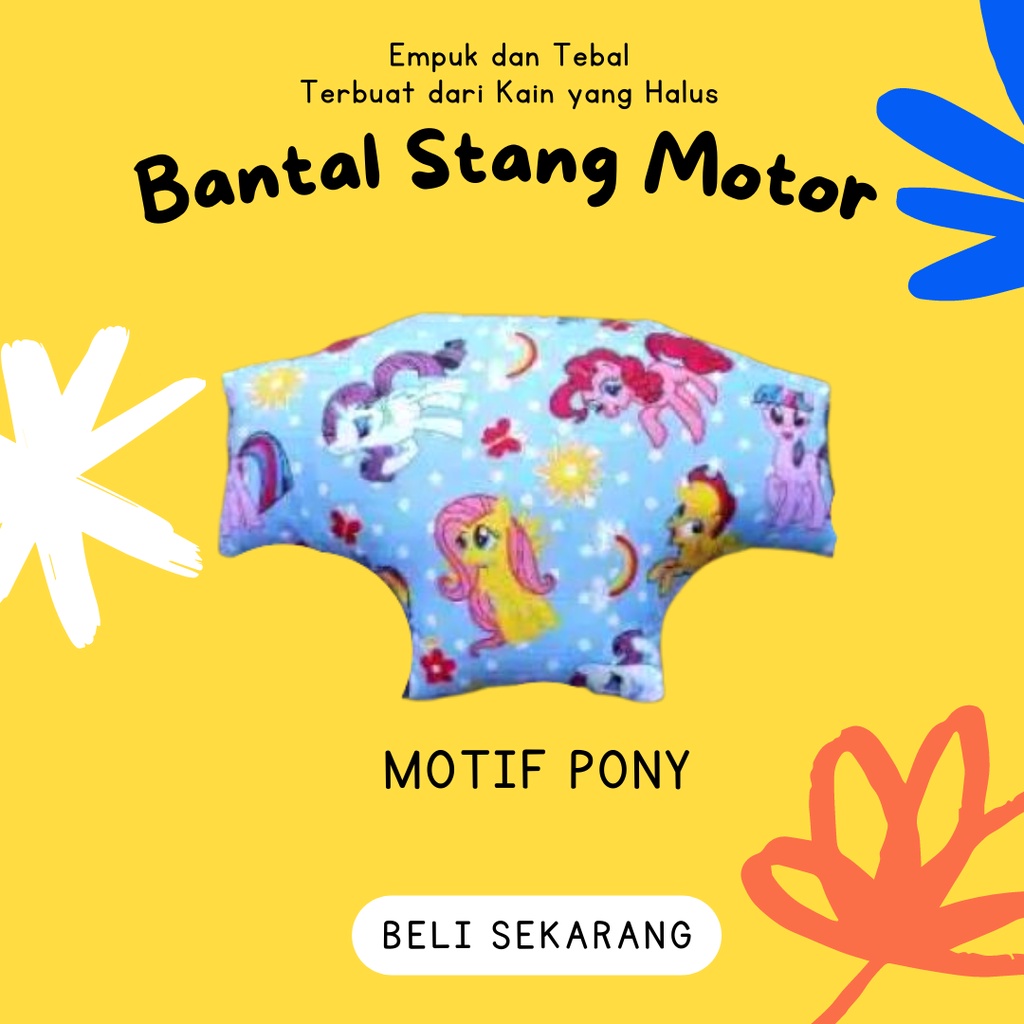 Bantal Stang Motor Anak Karakter Murah - Bantal Setang Motor Anak Bantal Setir Motor Pelindung Anak 