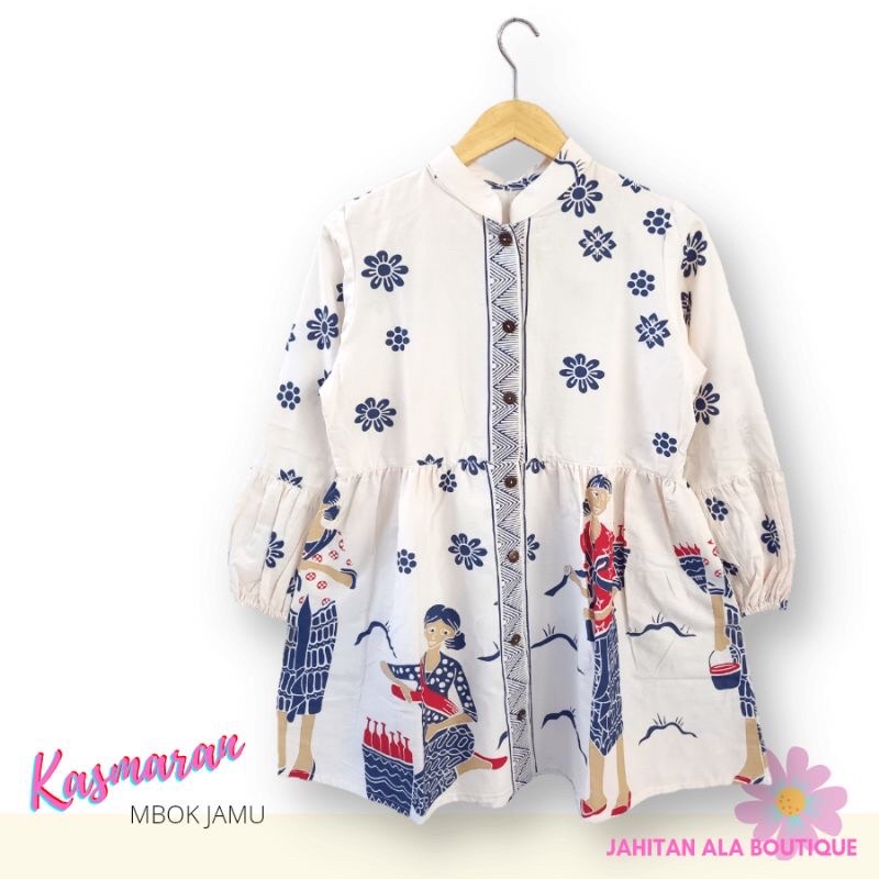 Baju Batik Motif Mbok Jamu