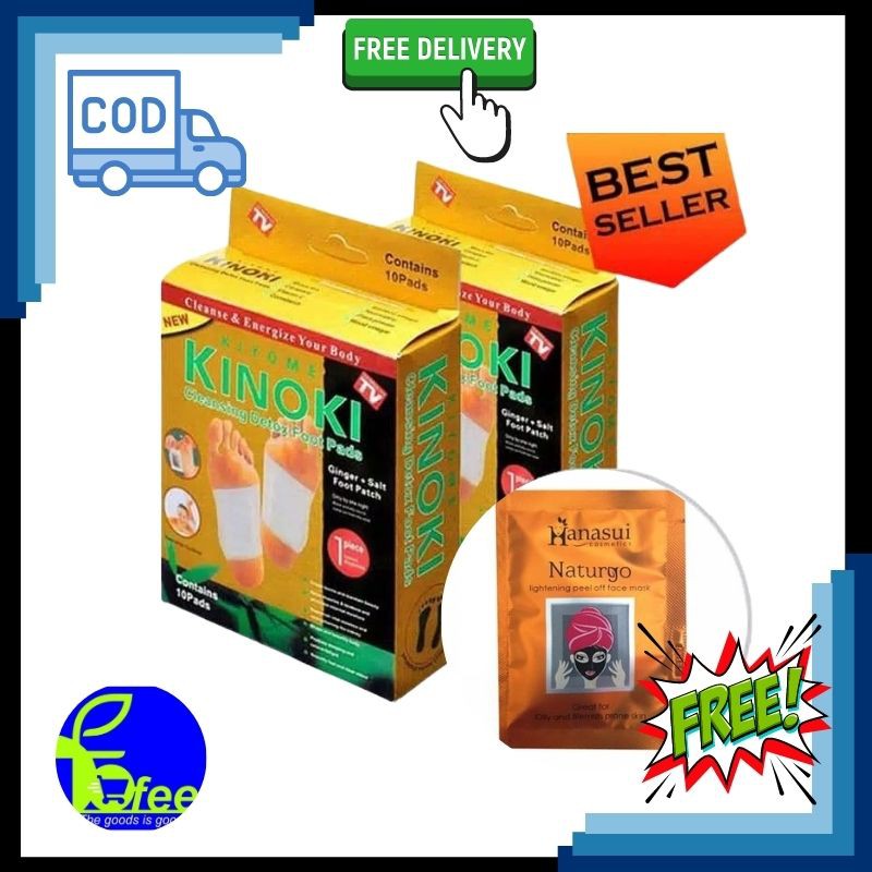 [FREE NATURGO] KINOKI Koyo Kaki Detox Kinoki Gold Emas ORIGINAL