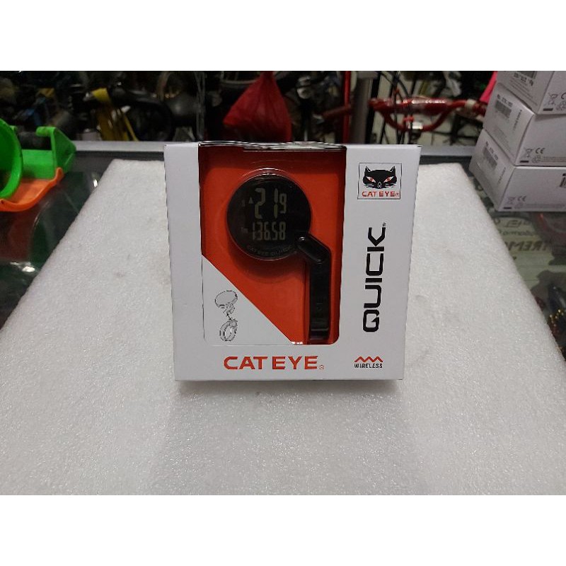SPEEDOMETER SEPEDA CATEYE QUICK WIRELESS