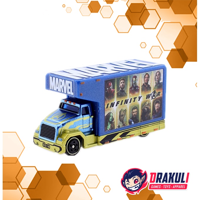 Toys Tomica Marvel T.U.N.E. Mov. 30 Avengers Infinity War Ad Truck