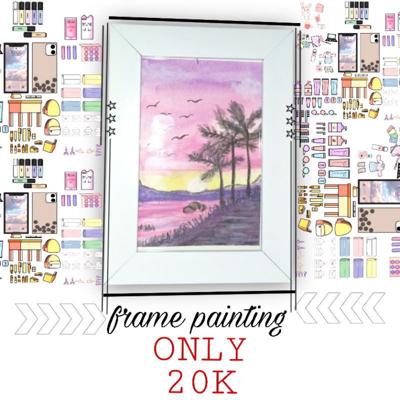

ROOM DECOR/WATERCOLOR PAINTING