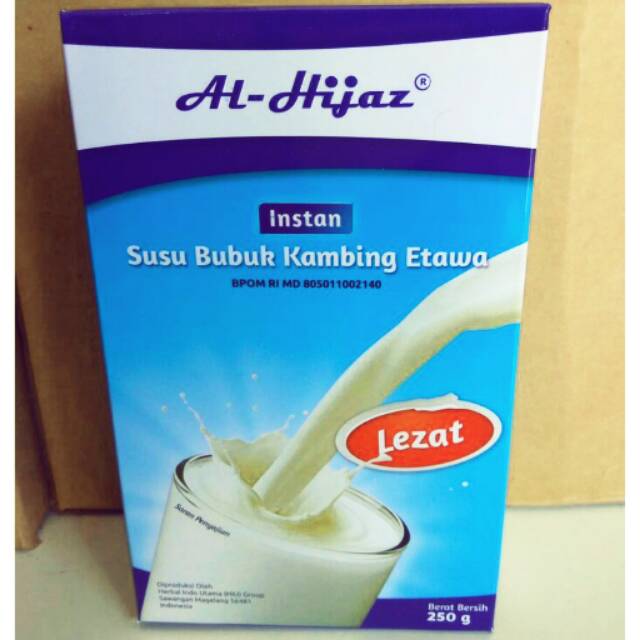 

susu ettawa al hijaz (tersedia rasa coklat dan murni)