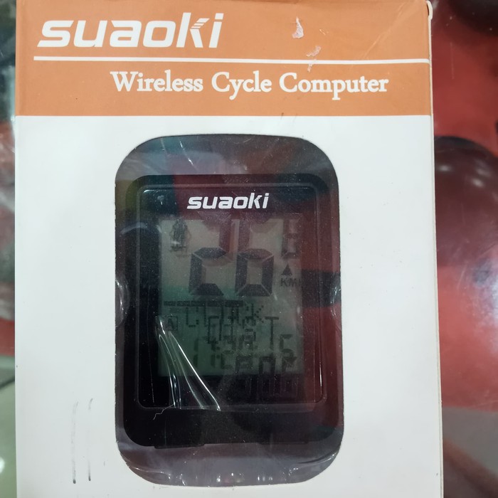 Jual Spido meter sepeda suaoki wireless cycle computer Diskon