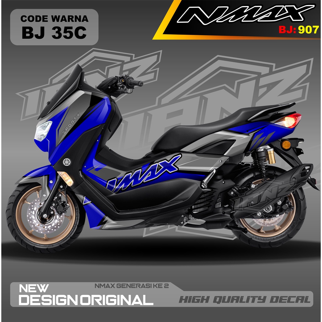 STICKER DECAL ALL NEW NMAX / DECAL FULL BODY NMAX / DECAL STIKER FULL BODY NMAX / STIKER DECAL NMAX TERBARU / sticker nmax / decal nmax / stiker motor nmax / decal new nmax