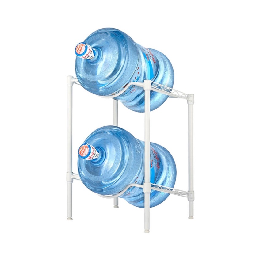 RAK GALON 2 TINGKAT / TEMPAT GALON AIR MINUM / BUCKET SHELF 2 TIER