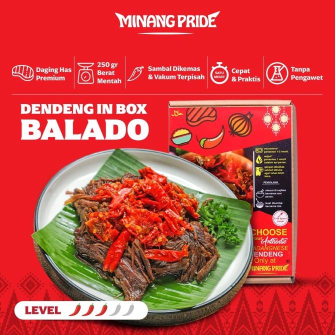 

vaargavaldian5678 250gr Dendeng Sambal Balado Minang Pride TERLARIS TERPERCAYA ORIGINAL