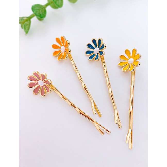 LRC Jepit Rambut Fashion Alloy Flower Hairpin F56122