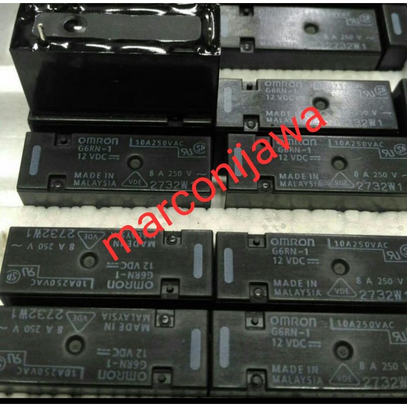 Relay G6RN-1 12Vdc omron 5pin 10A250V