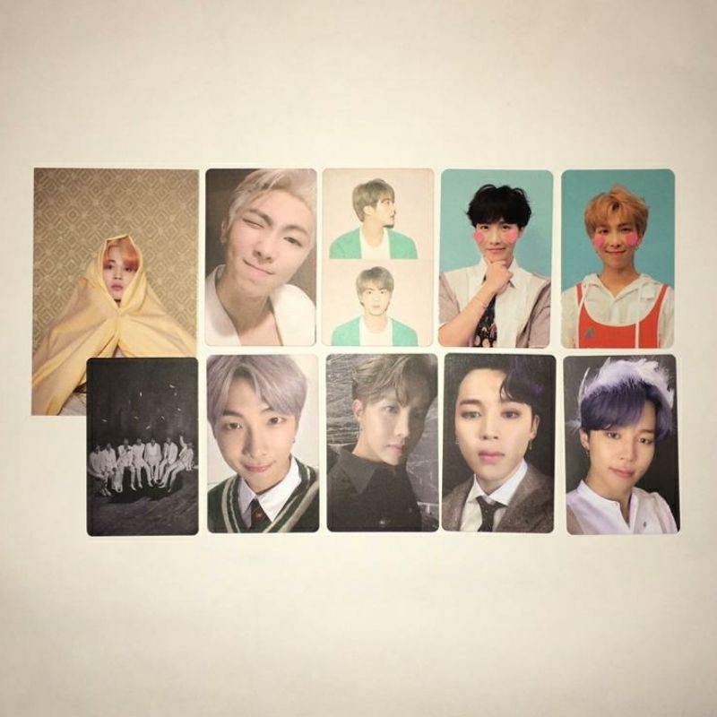 BTS ANSWER F, PERSONA, MOTS 7 JHOPE JIMIN JIN RM PHOTOCARD & POSTCARD