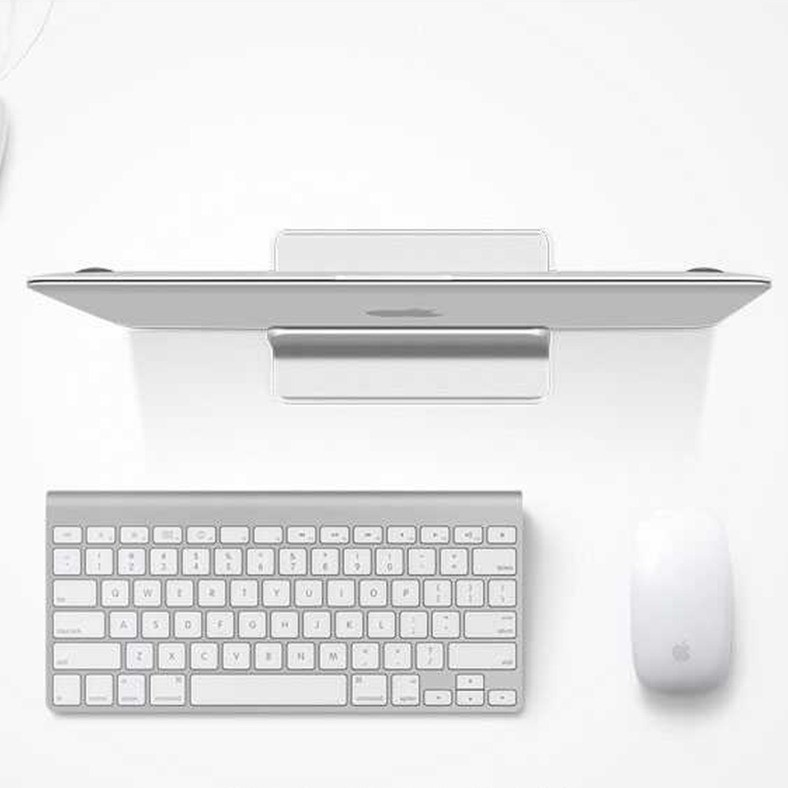 Dudukan Serbaguna Rak Jepit Laptop Buku Stand Bracket Adjustable