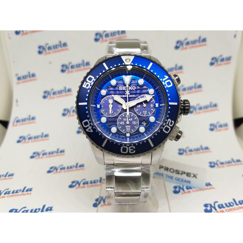 Seiko Prospex SSC675P1 Save The Ocean - Jam Tangan Pria SSC675