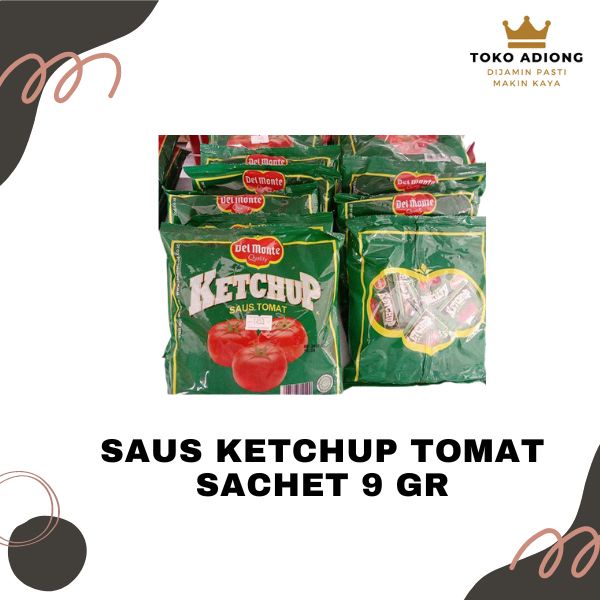 

SAOS KETCHUP TOMAT SACHET - ISI 24 @ 9 GRAM