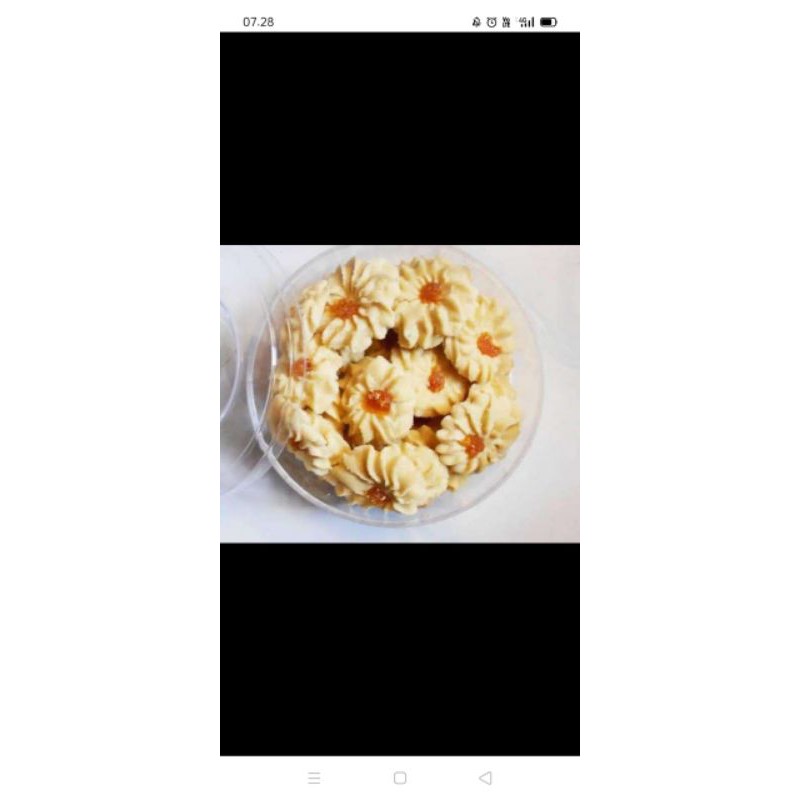 

kue semprit mawar