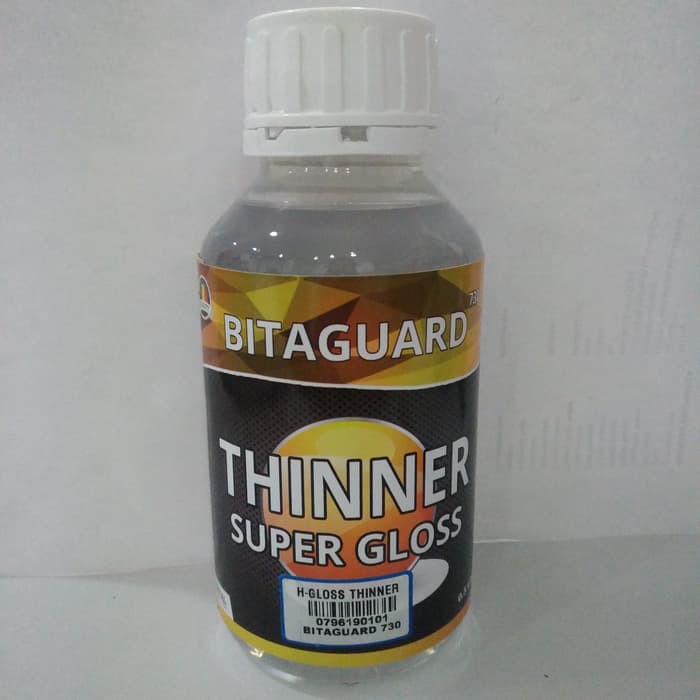 

Thinner SUPER GLOSS BitaGuard Thinner Cat MInyak Besi / Kayu Kilap