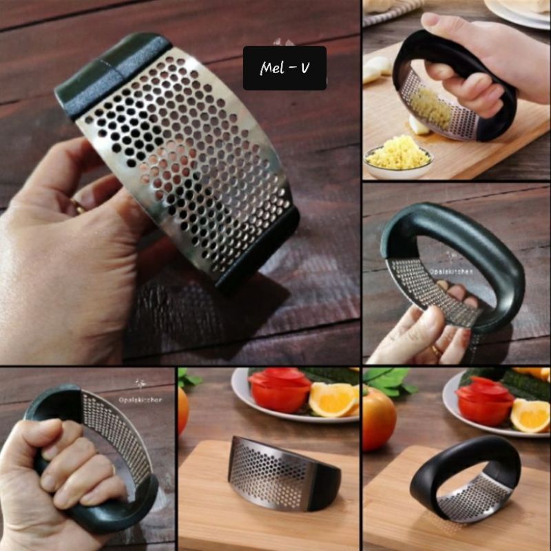 GARLIC PRESS Crusher Alat Penghancur Bawang Putih Penghalus Manual