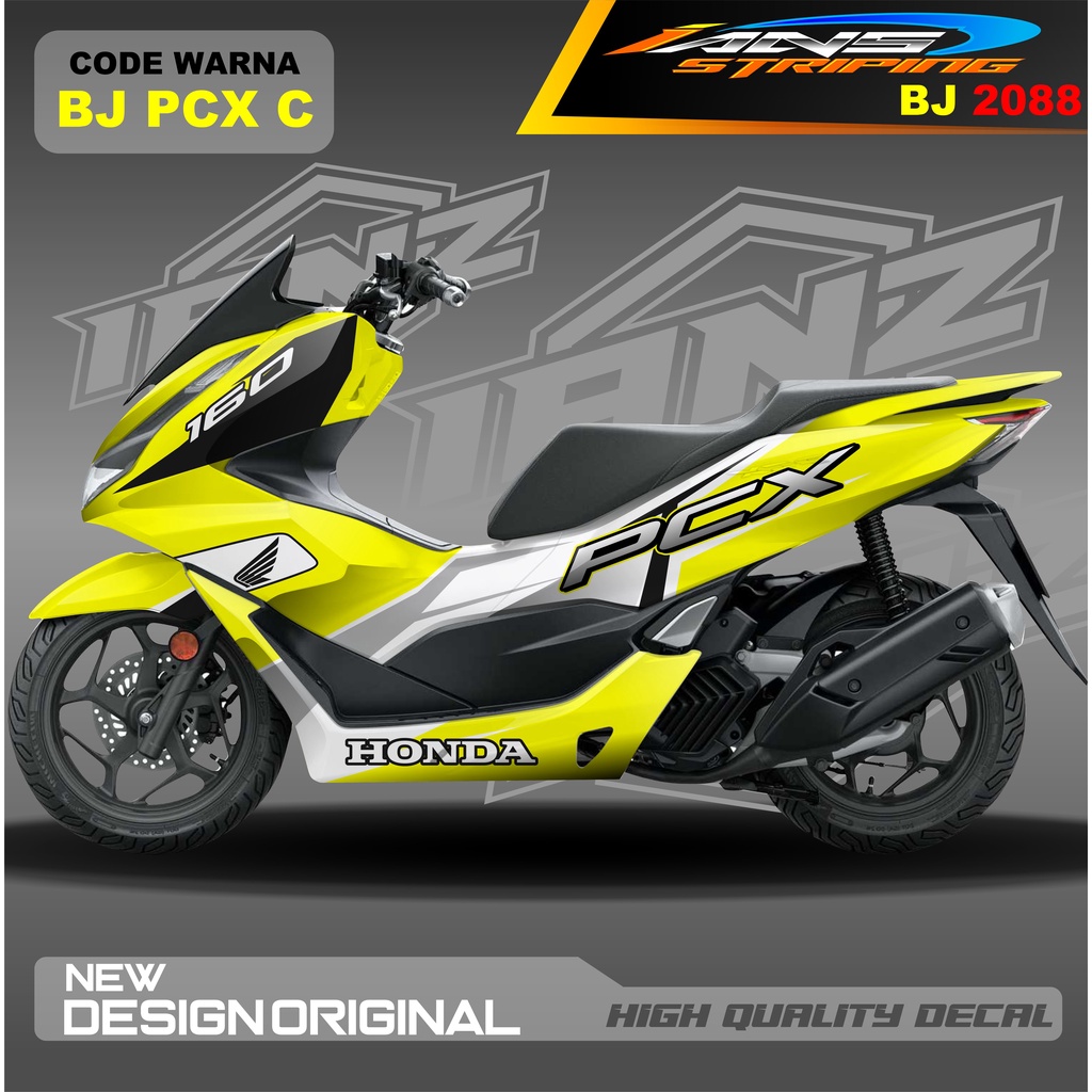 STIKER FULL BODY PCX 150 / DECAL STICKER MOTOR HONDA PCX 160 / STIKER FULL BODY PCX HIGH QUALITY / STIKER MOTOR
