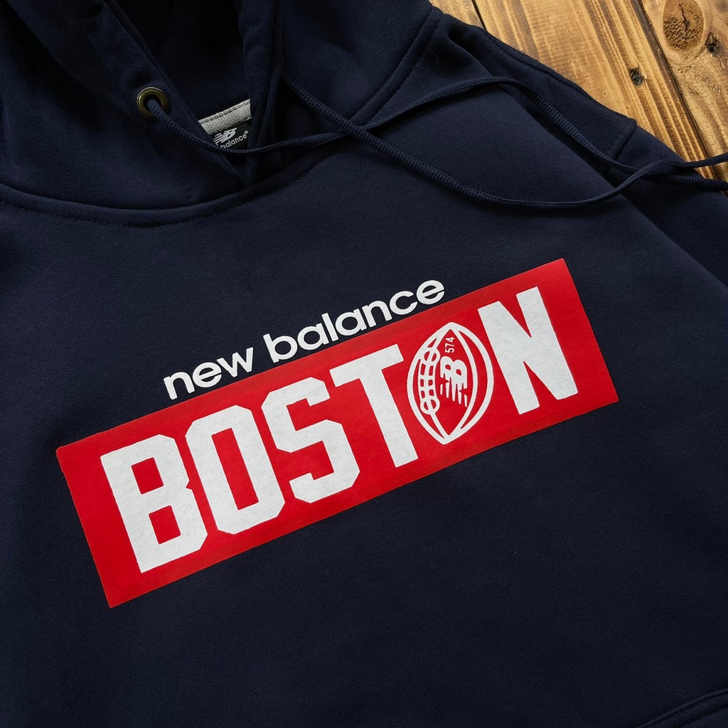 Jaket Sweater Hoodie NB BOSTON – Navy Edition Fashion Trendy Casual Pria Good Brand Quality Stylish