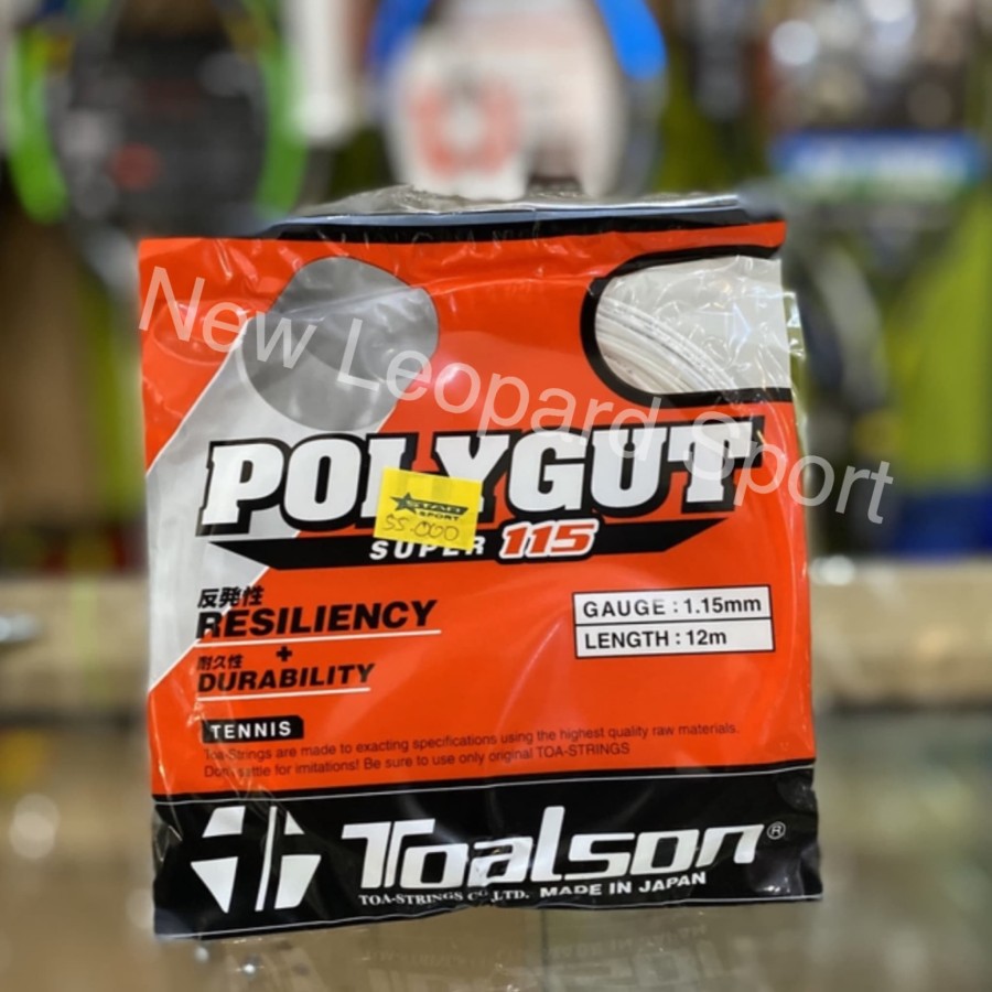 Senar tennis toalson polygut super 115 / senar raket tenis