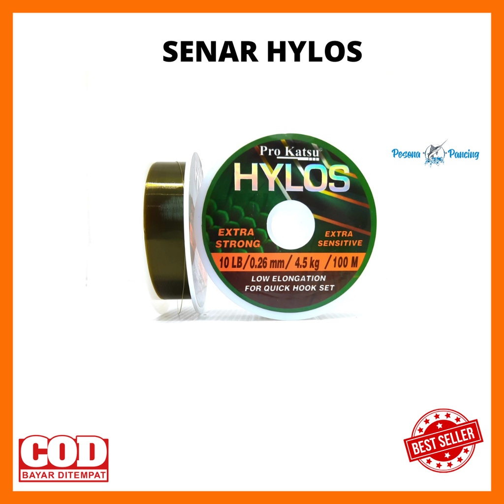 Senar pancing PROKATSU HYLOS 100M EXTRA STRONG