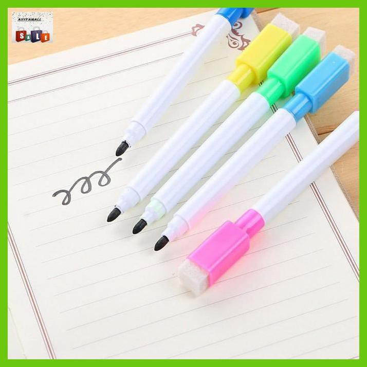 

Silutala- 5 Pcs Mini Whiteboard Pen / Spidol Kecil Boardmarker Wipe Clean -Ori.