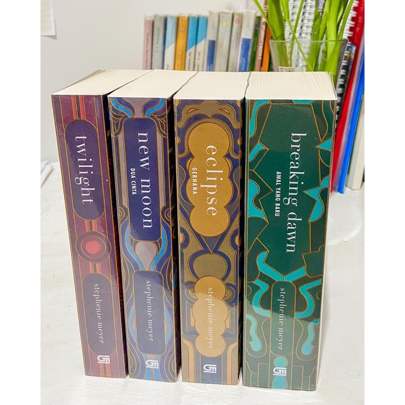 Novel Twilight Set Bahasa Indonesia Original