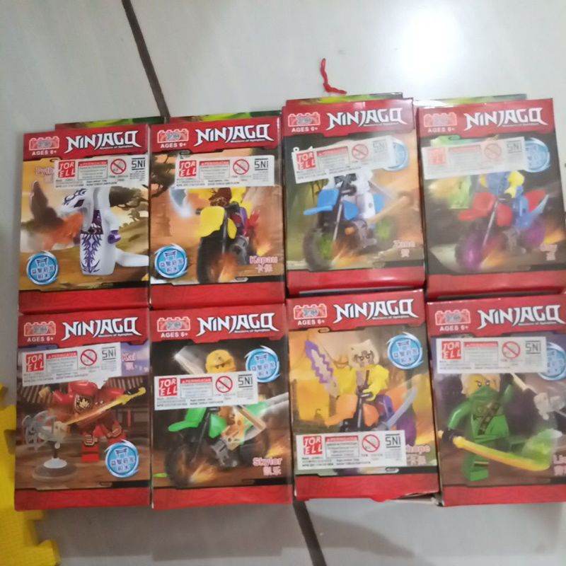 mainan lego bricks ninja