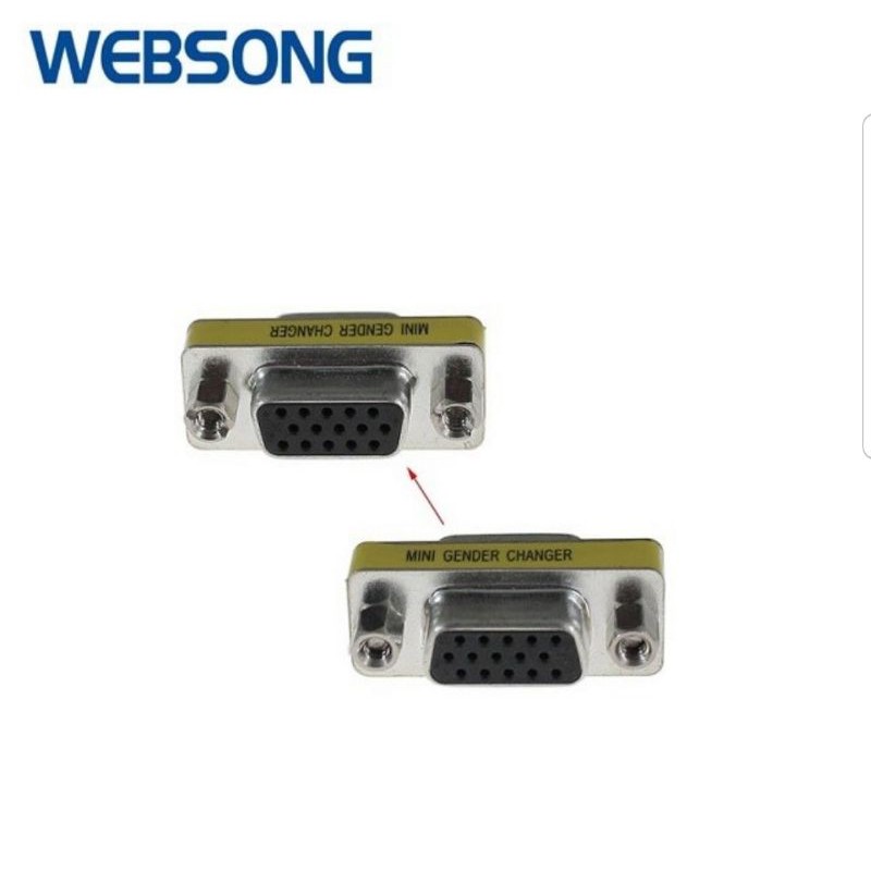 Connector VGA Female to Female websong