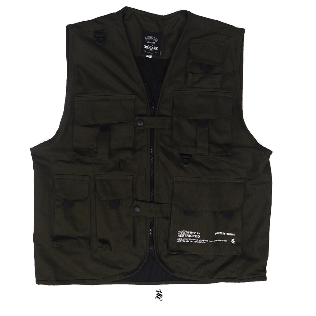 SOUTHERNTRACK | VEST COVER ME N"05 | GREEN ARMY