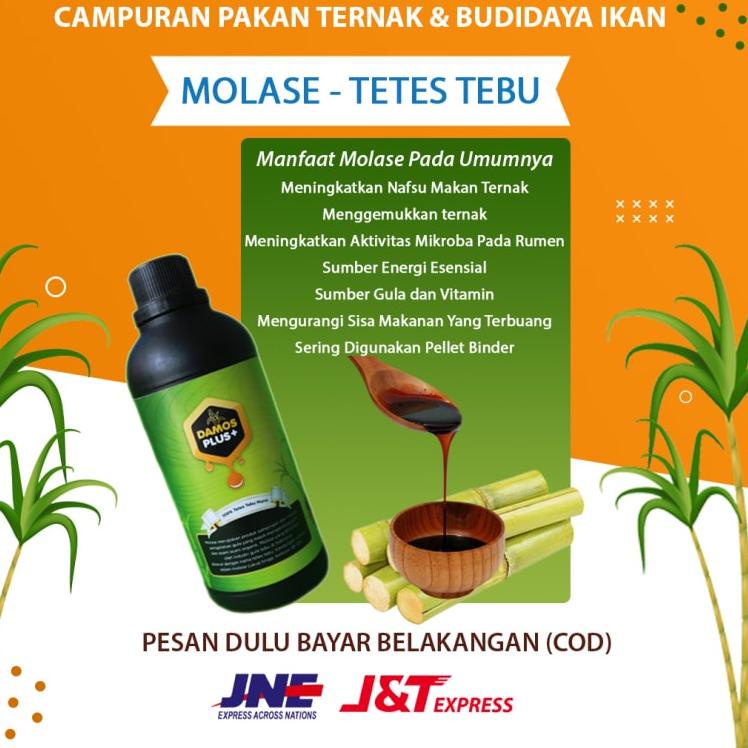 [DaQ ㊍] MOLASE TETES TEBU PENGGEMUK SAPI DAMOS PLUS+ PENGGEMUK SAPI VITAMIN KAMBING VITAMIN SAPI CAC