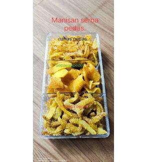 

Diskon✔️Paket Manisan Buah Kering toples Sekat 3|RA6