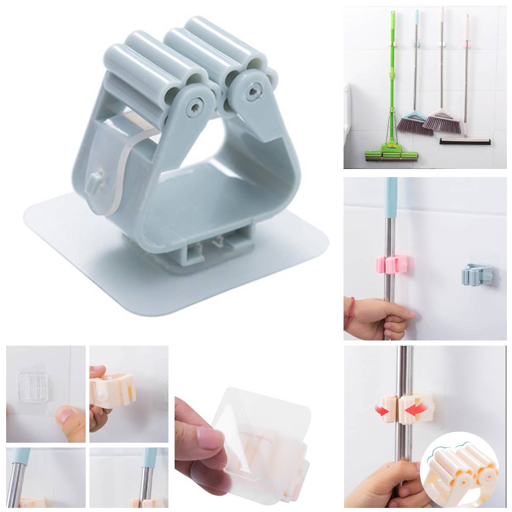 Gantungan Sapu Dinding /  Tempat Gantungan Sapu / Gantungan Sapu Pel