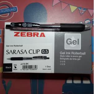 

HOT SALE Pulpen Zebra Sarasa 0.5 Hitam/Biru atk Terjamin