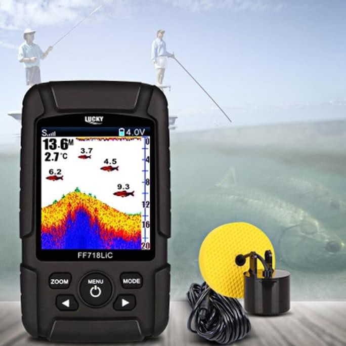 Lucky Ff718Lic - T Portable Underwater Wired Fish Finder