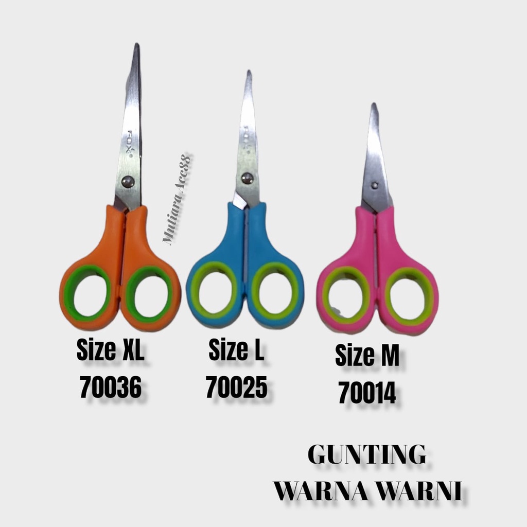 

Gunting Kertas Warna Warni Gunting Anak Sekolah Kantor Full Colour