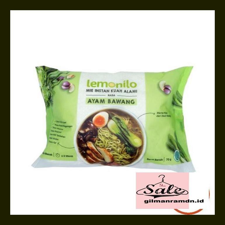 

S40Cgils Lemonilo Mie Kuah Instan Alami Rasa Ayam Bawang Fls40Ggs