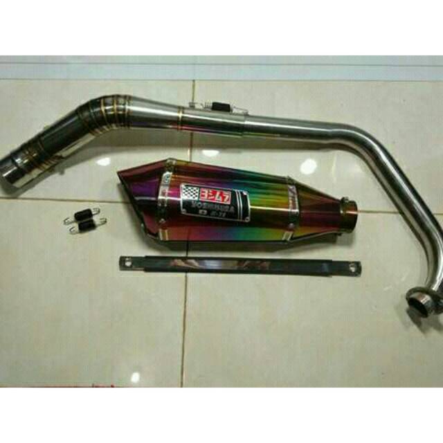 Knalpot yoshimura R11 rainbow