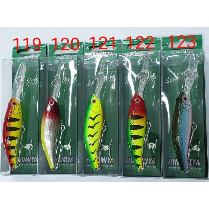 Lure Hinomiya Premium Dancer 7.5Cm / 12Gram / Floating Sae