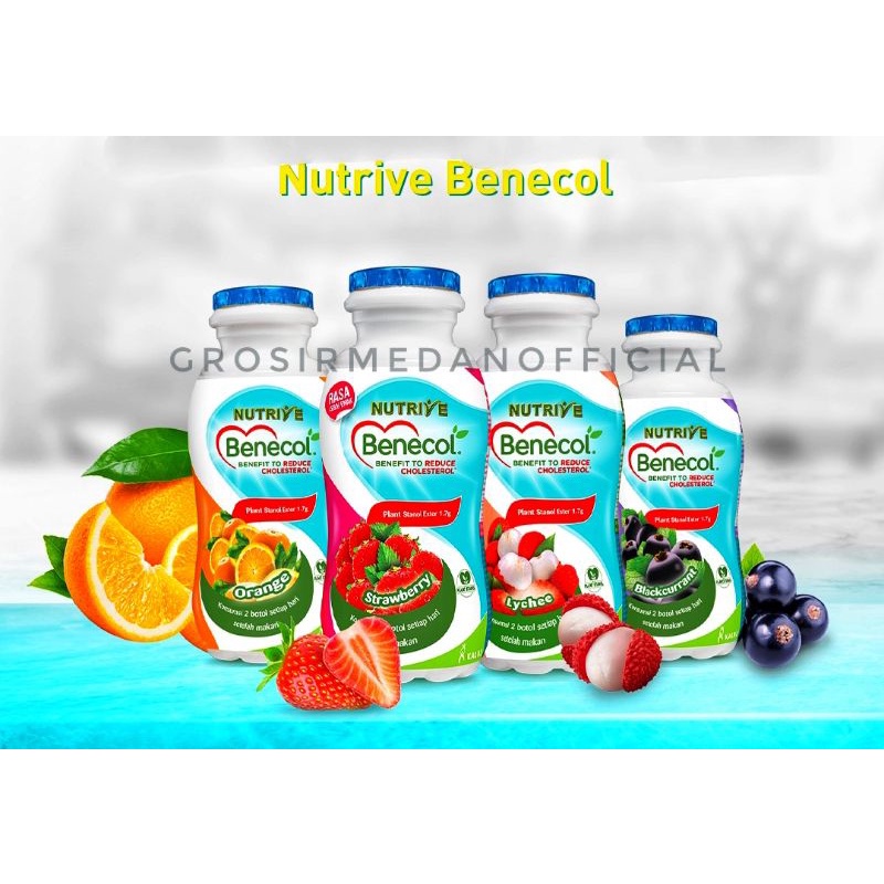 NUTRIVE BENECOL - MINUMAN MENURUNKAN KOLESTEROL - BUANG LEMAK JAHAT