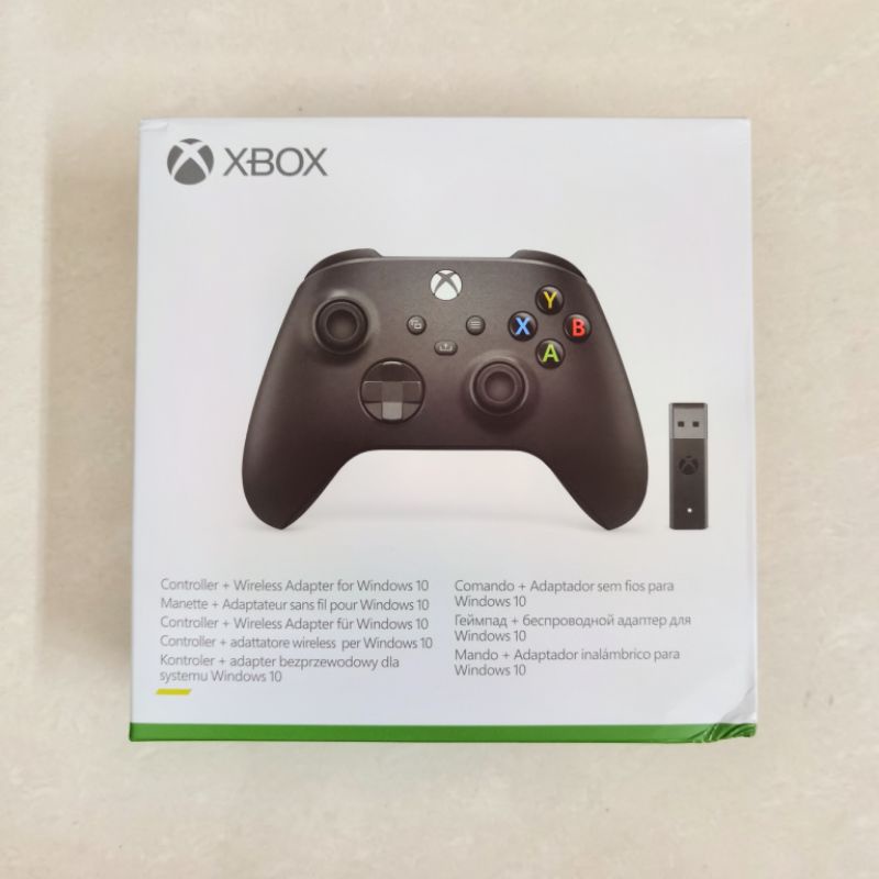 New XBOX Series X S Wireless Controller + Adapter + Cable Windows 10