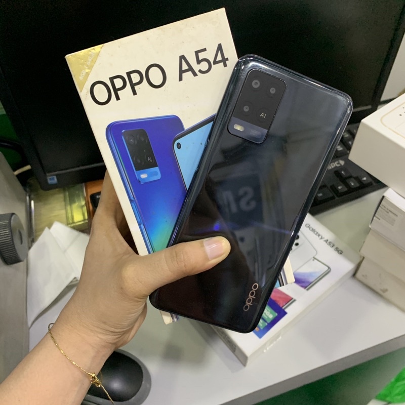 Oppo A54 Ram 4/64gb Bekas Pakai Second Normal fullset Original Resmi