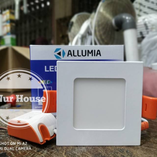 lampu downlight led 3 watt led panel led kotak ib plafon alumia lampu plafon led