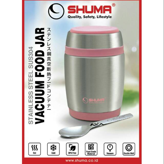 Shuma food jar termos makanan stainless lunch box rantang