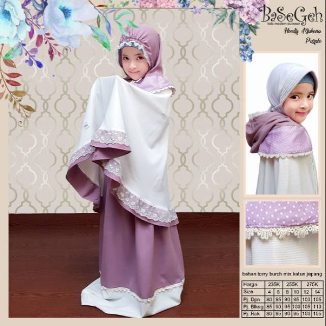 Mukena Hoodie Basegeh