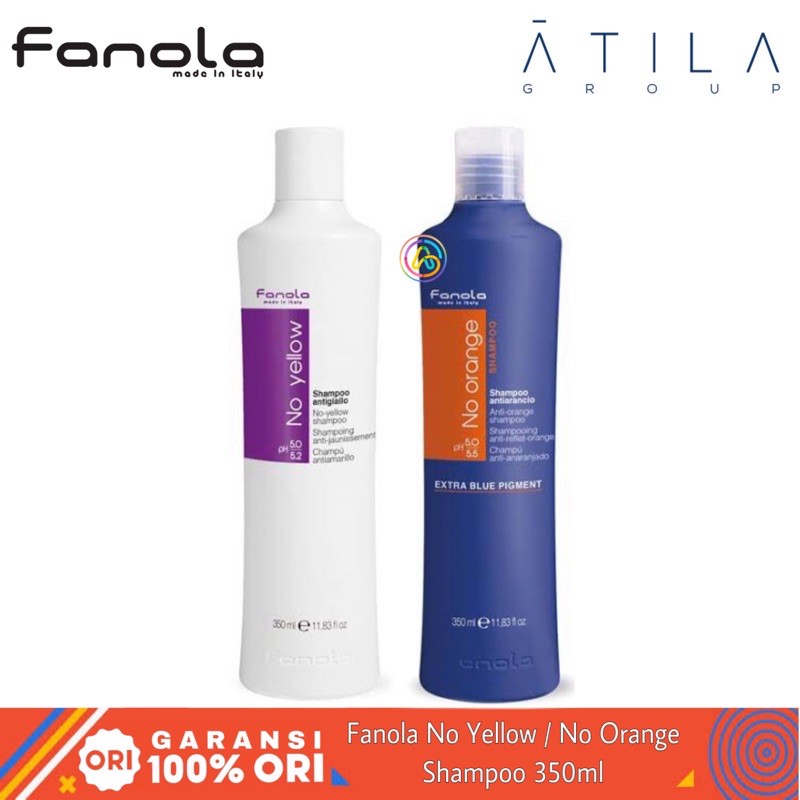 MASKER Fanola NO YELLOW / NO ORANGE 350ml ORI 100% TERMURAH