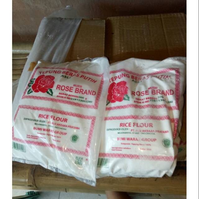 

Tepung beras rose brand