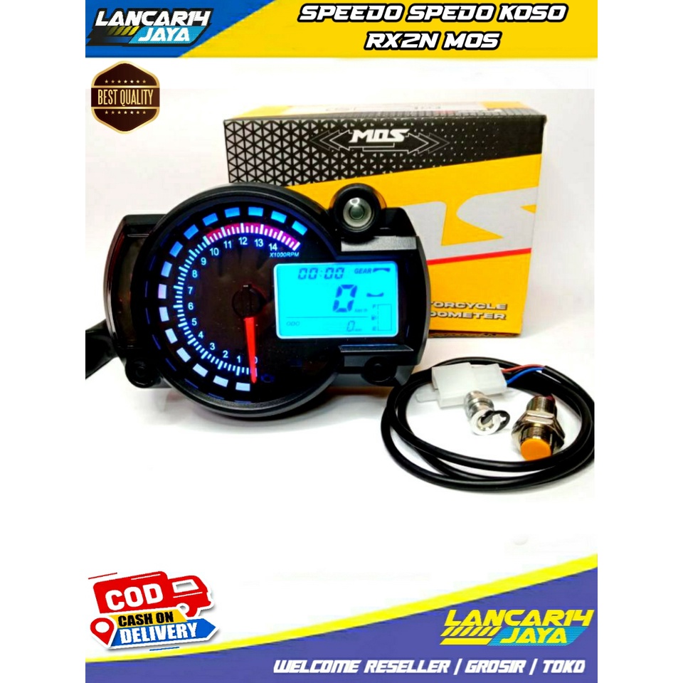 Jual SPEDO SPIDO SPEEDOMETER DIGITAL SPEEDOMETER KOSO RX2N MOS SPM002 Shopee Indonesia