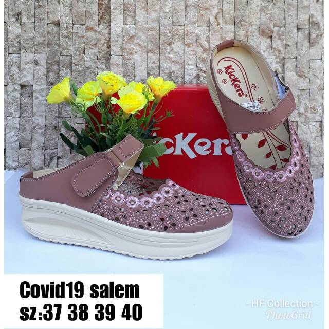 Sandal wedges cantik