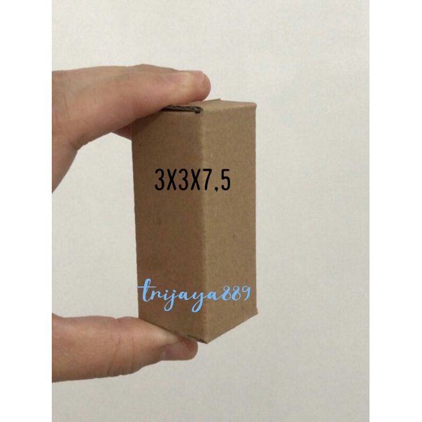 

box packing kecil uk. 3x3x7,5