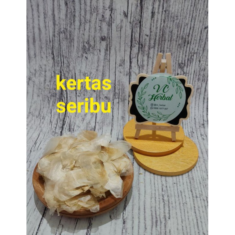 

CHAI TIO CUA / KERTAS SERIBU 100GR